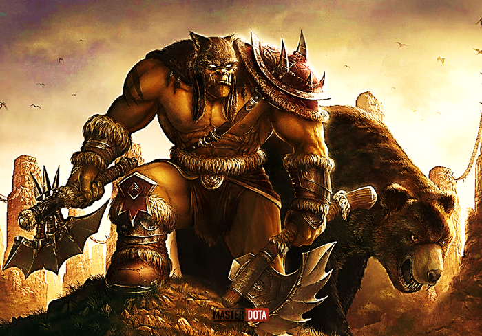 beastmaster dota 2 wallpaper masterdota