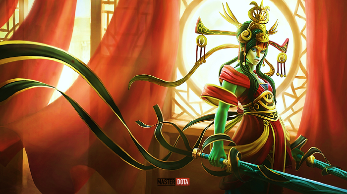 naga siren wallpaper dota 2 masterdota